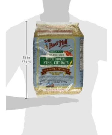 Bob's Red Mill Quick Cooking 100% Whole Grain Oats - 112 Ounce, 7 Pound Pack - Nutritious and Delicious Breakfast Option - Buy Online on GoSupps.com