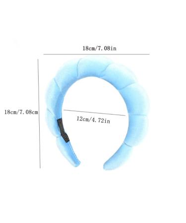 BIRBU Spa Headband for Women - Green Makeup & Face Washing Soft Towel Hair Band - Buy Online on GoSupps.com