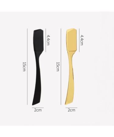 Premium Golden Straight Shaft Razor for Men - Retro Manual Zinc Alloy Barber Razor - International Shipping Available - Buy Online on GoSupps.com