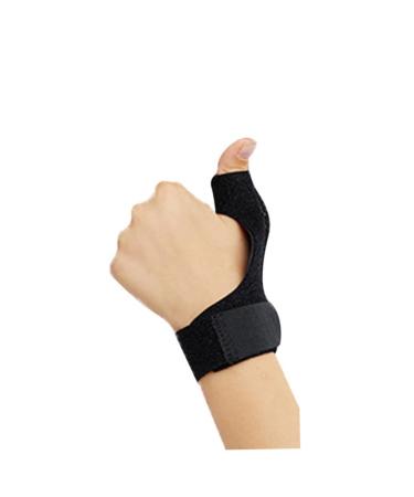Gatuida Thumb Brace - Adjustable Thumb Splint for Joint Treatment & Support (Black) - International Shipping Available - Buy Online on GoSupps.com