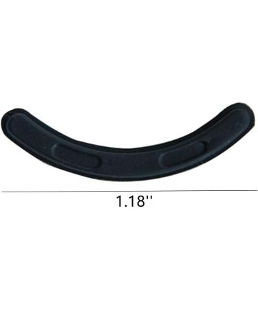 Ymemok 25 Pcs Silicone Eyelash Curler Refills - Universal Replacement Pads in Black - Buy Online on GoSupps.com