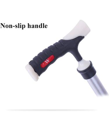 Walkers for Seniors Crutches for The Elderly Three-Angle Anti-Slip Walking Sticks Telescopic Stick with Suction Cup Base for Travel on Different terrains rollator Walker Durable Mobility Aid Silver - Buy Online on GoSupps.com