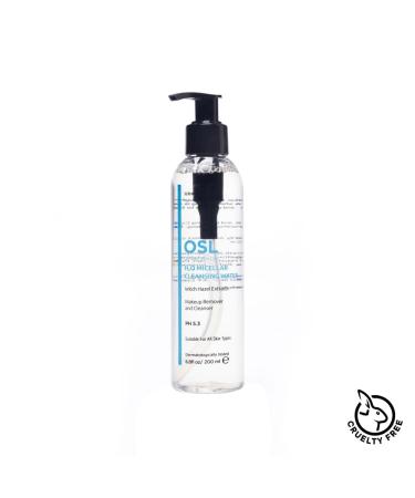 Osl Omega Skin Lab H2O Mizelle Cleaning Water 200ml - Gentle Micellar Makeup Remover with Hamamelis Extract | Daily Facial Cleanser - Buy Online on GoSupps.com