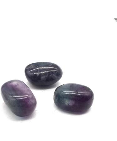 5pc 25mm-30mm Rainbow Fluorite Tumble Stones Polishing Gemstone for ERTEYIN - Buy Online on GoSupps.com