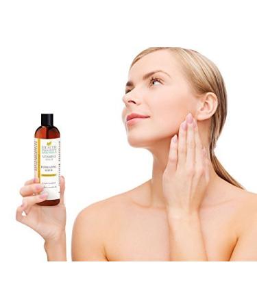 Organic Vitamin E Exfoliating Facial Scrub with Jojoba Pearls - Gentle Exfoliator for Sensitive Skin & Acne - 2 Fl Oz - Buy Online on GoSupps.com