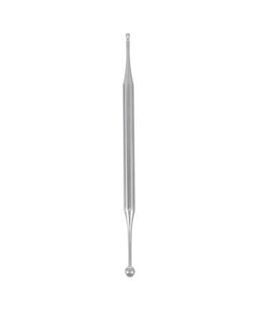 Ear Massage Pen 1pc Auricular Probing Pen Body Tools Face Tools Face Tools Ear Probe Ear Sticker Curved Ear Probe Ear Acupoint Detection Pen Auricular Point Pen Silver 10X0.5X0.5CM