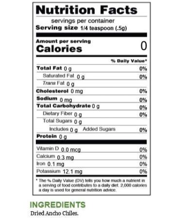 Ancho Chile Powder 20oz: Premium Quality Spice for Authentic Mexican Cuisine - Buy Online on GoSupps.com