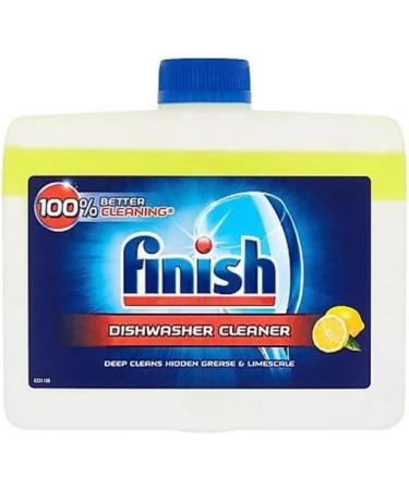 Finish Dishwasher Cleaner Lemon 250ml - Buy Online on GoSupps.com