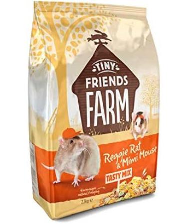 Supreme Petfoods Tiny Friends Farm Reggie Rat and Mimi Mouse Tasty Mix 2.5kg Vegetable 2.5 kg (Pack of 1) - Buy Online on GoSupps.com
