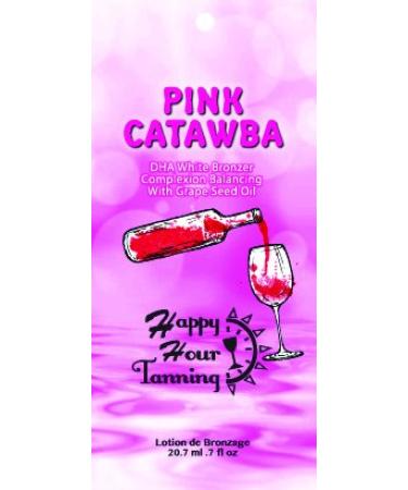 5 Pink Catawba Tanning Lotion Bronzer Packets