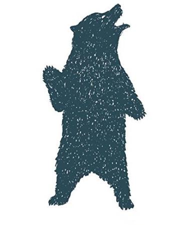 SanerLian Bear Geometric Temporary Tattoo Sticker Set of 12 | Watercolor Waterproof Body Art for Men and Women | Hand Arm 10.5X6cm - Buy Online on GoSupps.com