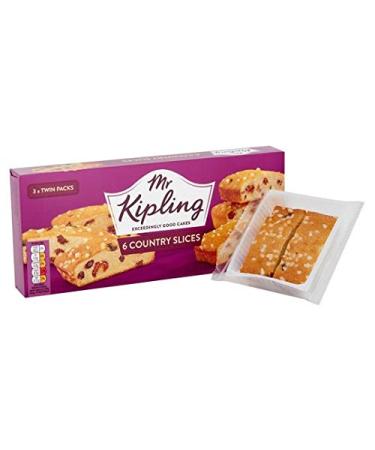 Mr Kipling Lot de 3 paquets de 6 tranches