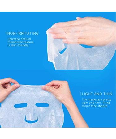 WIS Intensive Hydrating Facial Mask - 24 Pack with Hyaluronic Acid, Collagen, and Oil Control - Deep Moisturizing, Pore Shrink, Firming and Anti-aging - Gifts for Women and Men - Buy Online on GoSupps.com