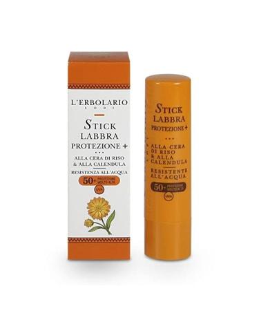 L'ERBOLARIO Stick LABBRA UVA 50+ con cera di riso e calendula karit - Protezione per labbra - Buy Online on GoSupps.com