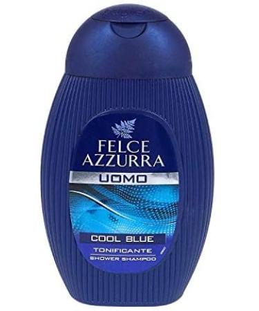 12 sachets SHAMPOO Sweat bleu homme COOL BLUE TONIFICANTE 250 ML