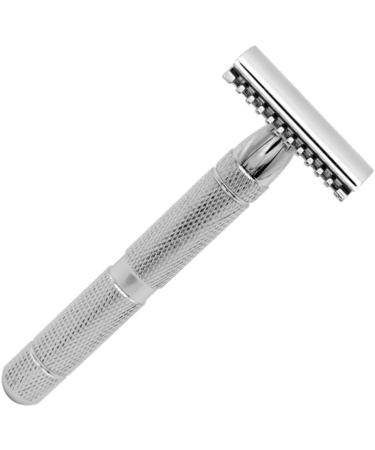 Frcolor 2-Pack Men's Double-Head Steel Razors with Wooden Handle - Premium Shaving Experience - Buy Online on GoSupps.com