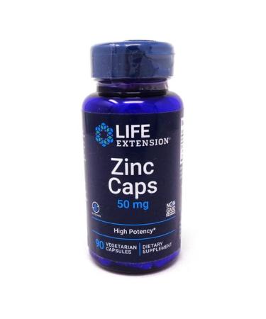 IKJ Zinc Caps 50 mg 90 Veg Caps