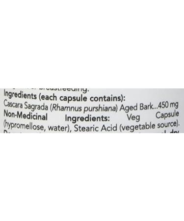 Cascara Sagrada 450mg 100 Count - Buy Online on GoSupps.com