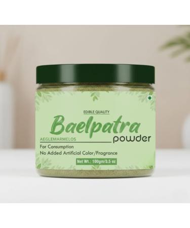 Baelpatra Powder 100 gm Bilva Leaves Bel Patra/Leaf Aegle marmelos Digestive Health Powder for Heart Health Hair & Skin Health Herbal Supplement for Gut Health - Buy Online on GoSupps.com