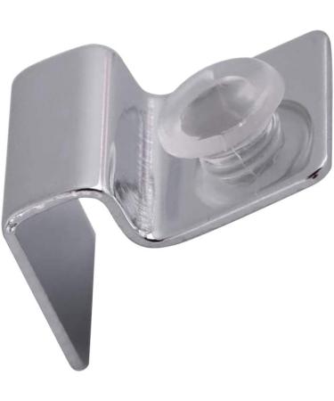 POPETPOP 4Pcs Stainless Steel Aquarium Glass Cover Support - Non-Slip Holders for 10mm Universal Fish Tank Lid Clips | Aquarium Accessories - Buy Online on GoSupps.com