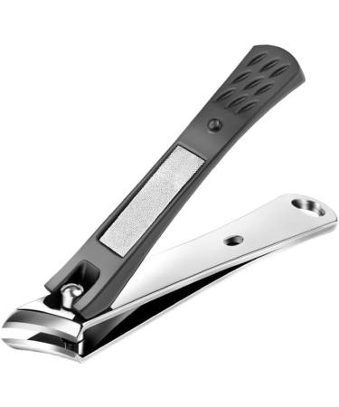 Nail Clippers 1 Diagonal Nail Clipper Stainless Steel Professional Household Nail Clipper Nail Slot Scissors Toenail Clippers (Color : Black) - Buy Online on GoSupps.com