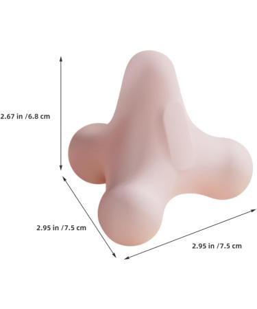 Iplusmile Mini Massage Fitness Ball - Muscle Roller & Mobility Tool for Deep Tissue Massage - TPE Lacrosse Ball in Pink - Buy Online on GoSupps.com