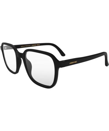 Shop Stylish London Mole Glasses | Hollywood Square Reading Glasses | Unisex Cool Readers with Matt-Black Spring Hinges 2.5x - Buy Online on GoSupps.com
