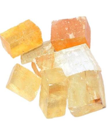 1pc Natural Crystal Gemstone Raw Calcite Stone Yellow Rough Calcite for Decoration Chakra Reiki Balancing
