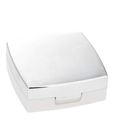 Doact Lens Box Mirror Set - 4 Contact Lens Containers Travel-Friendly Eye Care Kit Portable Mirror Box (White) - Buy Online on GoSupps.com