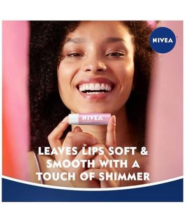 Nivea All-Day Nourishing Moisture Shimmer Lip Care 0.17 oz - Pack of 3 - Buy Online on GoSupps.com