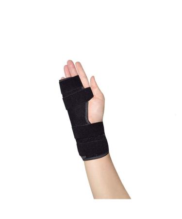 gofidin 1pc Finger Splint Brace 4th or 5th Finger Immobilizer Broken Fingers Support Trigger Finger Support for Arthritis Tendonitis(Small-Right)