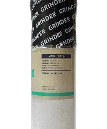 Silk Route Spice Co. 360g Giant Sea Salt Grinder - Authentic Atlantic Sea Salt - Buy Online on GoSupps.com