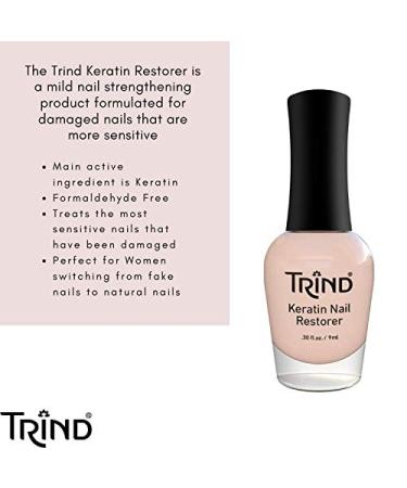 Trind Keratin Restorer Nail Strengthener 9ml - Repair and Strengthen Damaged Nails - Buy Online on GoSupps.com