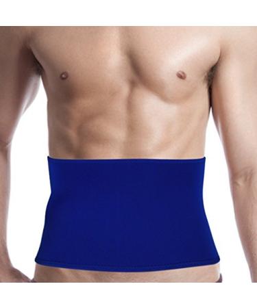 Men Women Neoprene Compression Waist Trimmer Belt Kidney Binder Lower Back Brace Lumbar Abdominal Support Breathable Sweat Slimming Band Strap Weight Loss Ab Wrap