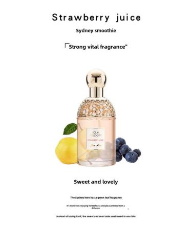 Women's Perfume Flower fruit fragrance Fresh natural lasting Eau de Toilette (Large Sydney smoothie) 3.4 Fl Oz (Pack of 1) Sydney smoothie - Buy Online on GoSupps.com