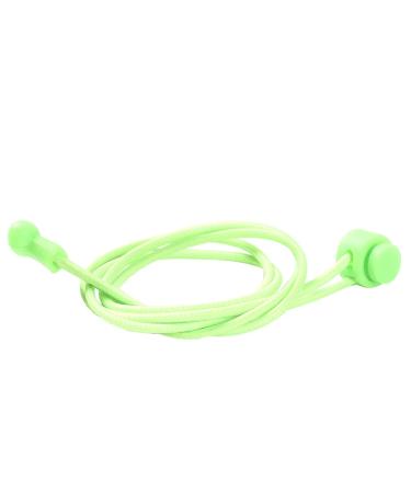 Bupimufi laces without binding elastic rubber shoe straps elastic quick closure elastic shoelaces children shoes accessories neon green & gray