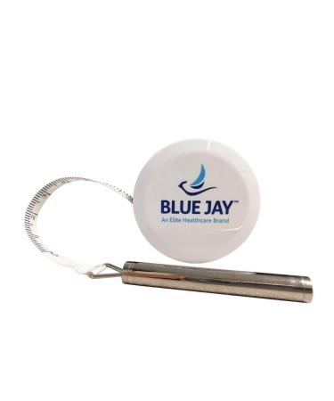 Blue Jay An Elite Healthcare Brand Measure It Measuring Tape for Body Measurements with Gulick Spring | Crafted with Fiberglass and Push Button Retractable | 6 ft