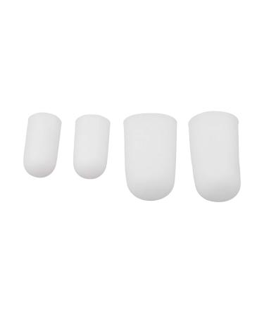 Toe Cushion Hose - Angrek 10 Pairs Silicone Adjustable Toe Caps for Pain Relief & Protection from Ingrown Toenails & Friction - Buy Online on GoSupps.com
