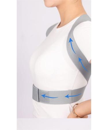 Posture Corrector Back Brace Clavicle Support Belt Corset Stop Slouching Hunching Adjustable Back Trainer Unisex(XL Code) - Buy Online on GoSupps.com