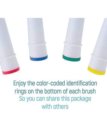 KAV PLUS 20 Pcs Electric Toothbrush Heads Replacement | Compatible with Braun Oral B Electric Toothbrush | 20 Count - Buy Online on GoSupps.com