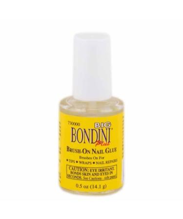 Big Bondini Brush-On Nail Glue .5Oz by Bondini