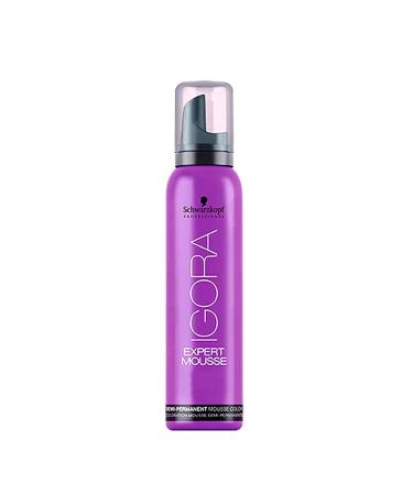 Schwarzkopf Professional Igora Expert Mousse  3-0  Dark Brown  Semi-permanent  3.2 Ounce 3-0  Dark Brown  Semi-permanent 3.2 Ounce (Pack of 1)