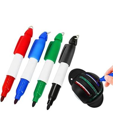 8 Pack Precision Golf Ball Markers with Stencils - Golf Accessories for Alignment and Identification - Buy Online on GoSupps.com