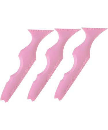 Baluue 15 Pcs Silicone Beauty Ruler Makeup Eyeliner Eyebrow Guide Stencil Lip Line for Beginners Lash Tools 15X4.15CMx5pcs Pink-2x5pcs - Buy Online on GoSupps.com