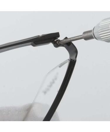 CASOTA Eyeglass Replacement Temples - Durable Plastic Eyeglass Repair Parts Black 1 Pair for Universal Fit - Buy Online on GoSupps.com