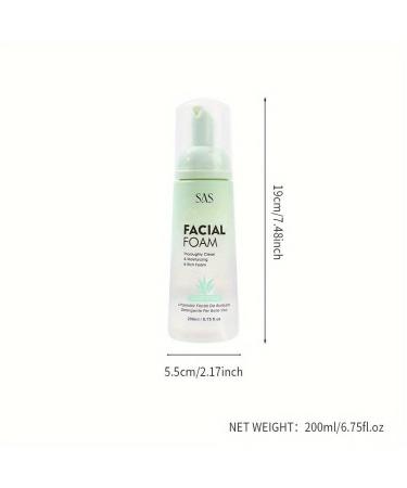 Lightweight Foamy Facial Cleanser | Gentle Soap-Free Face Wash for Sensitive Skin | Hypoallergenic & Replenishing Formula with Grapes & Grapefruit - Buy Online on GoSupps.com