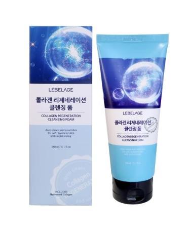 Collagen Regeneration Deep Cleansing Hydrating Foam Face Wash 180ml