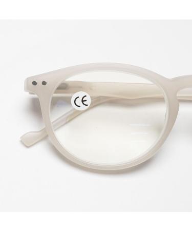 Koosufa Anti-Blue Light Reading Glasses for Men & Women - Oval Round Spring Hinge Visual Aid Available in 1.0 to 4.0 Strengths - Buy Online on GoSupps.com