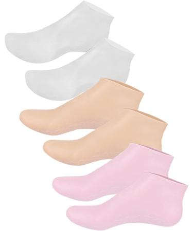Healeved 9 Pairs Moisturizing Socks Moisture Socks Foot Moisturizer for Dry Cracked Feet Aloe Socks for Women Moisturizing Spa Socks Lotion Socks Gel Socks Non Socks Heel Sebs Foot Socks - Buy Online on GoSupps.com