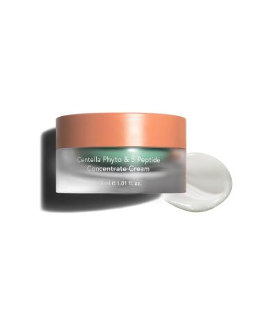 HARUHARU wonder Centella Phyto & 5 Peptide Concentrate Cream Daily & Night Cream Nourishing Wrinkles improvement for all skin types Vegan Cruelty-Free Korean Skincare 1.01 fl. Oz
